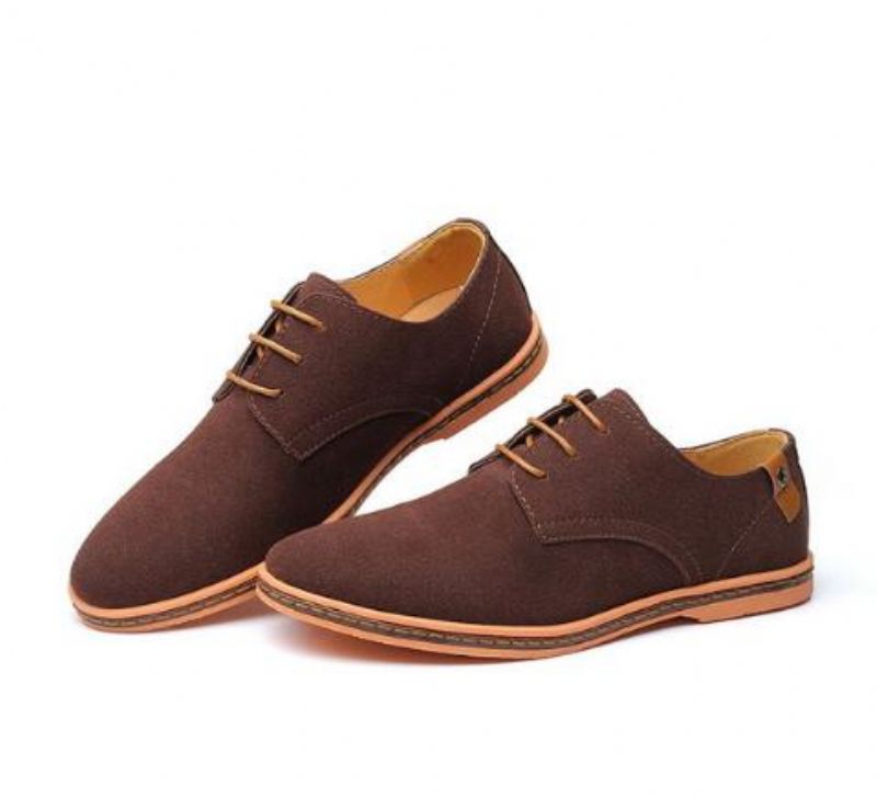 Suede Δερμάτινα Παπούτσια Oxford