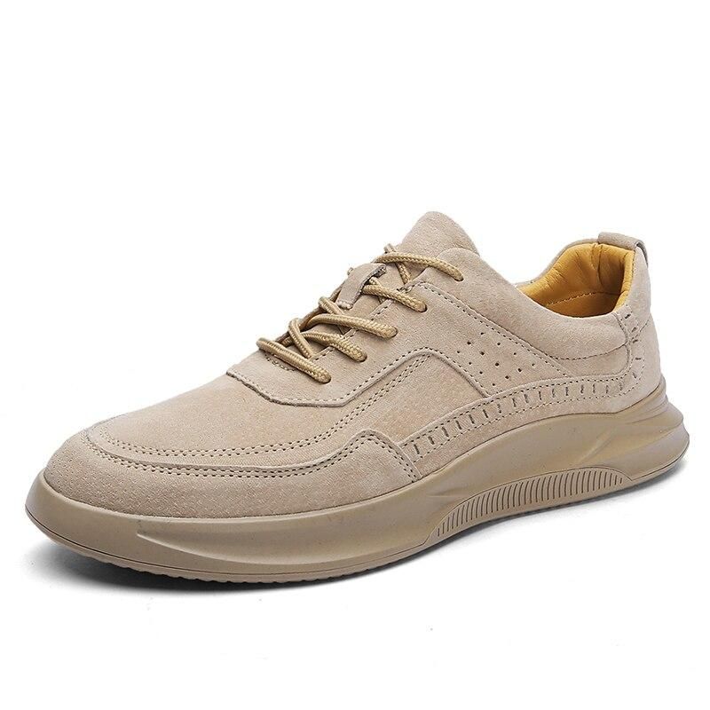 Suede Leather Μόδα Bullock Style Sheos