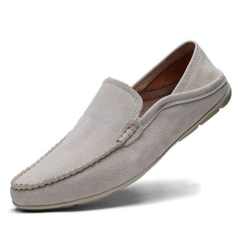 Casual Suede Leather Loafers Ελαφρά Παπούτσια Για Το Καλοκαίρι