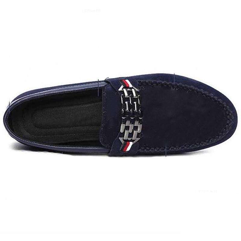 Μοντέρνα Δερμάτινα Slip-on Loafers Ελαφρά Παπούτσια