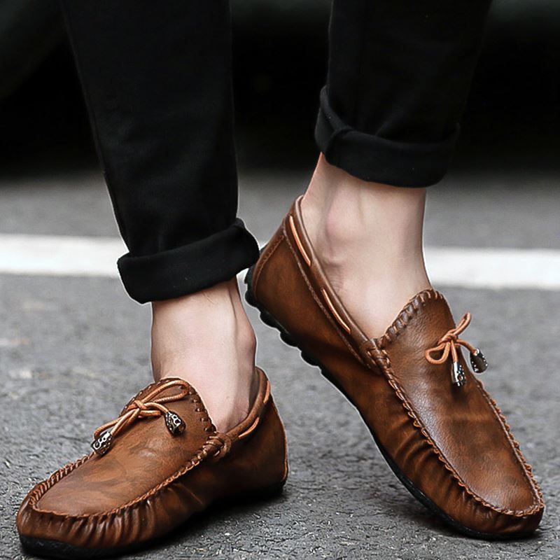 Premium Flat Leather Loafer Mocassin