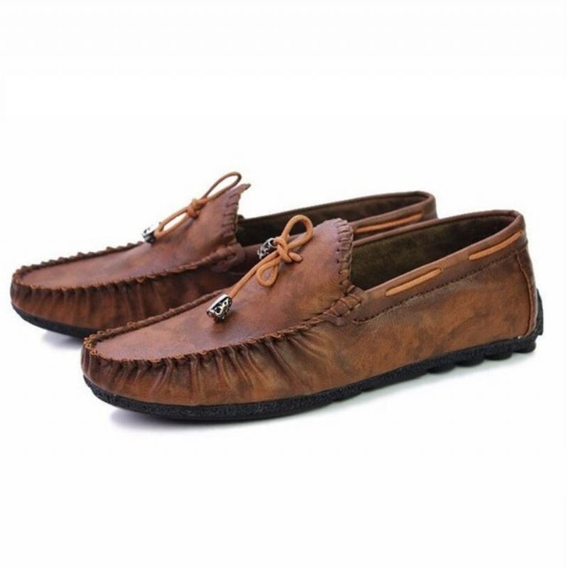 Premium Flat Leather Loafer Mocassin