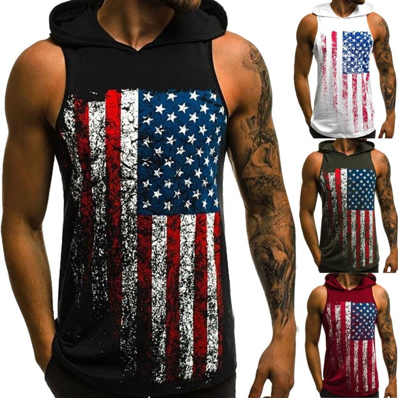 Americana Hooded Tank Top