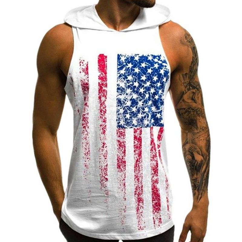 Americana Hooded Tank Top