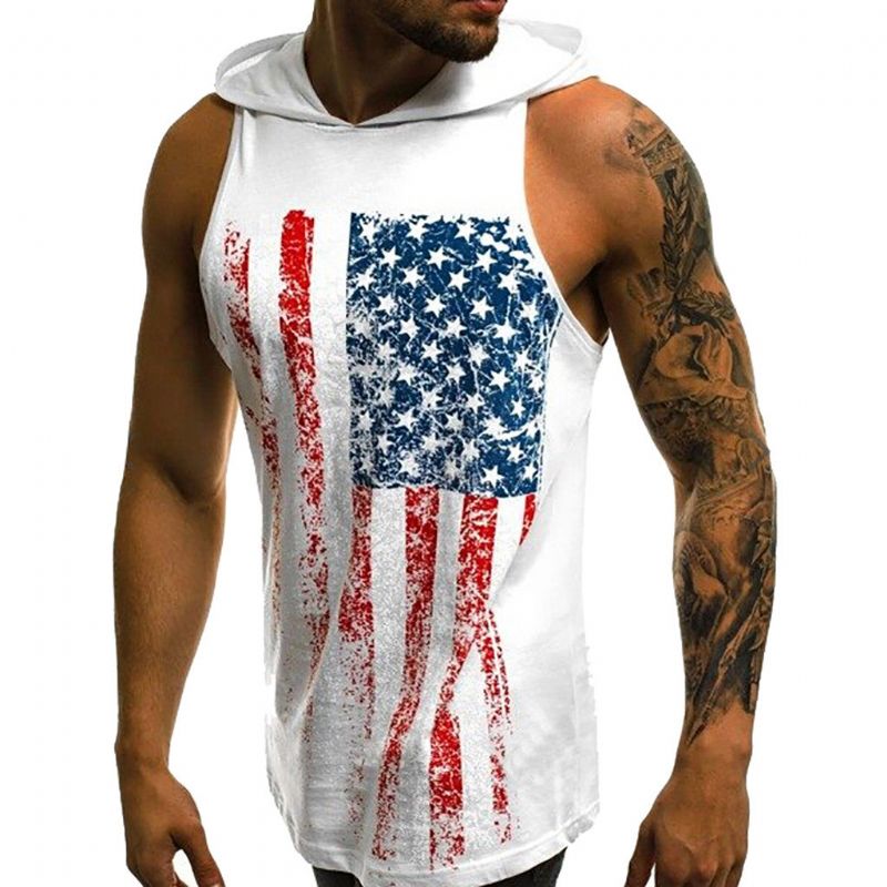 Americana Hooded Tank Top