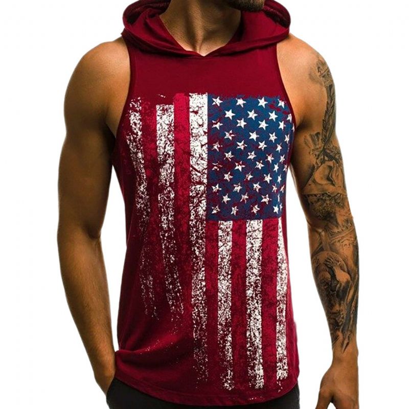 Americana Hooded Tank Top