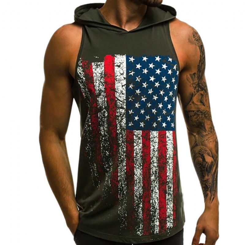 Americana Hooded Tank Top