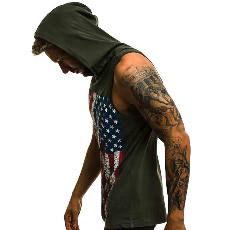 Americana Hooded Tank Top