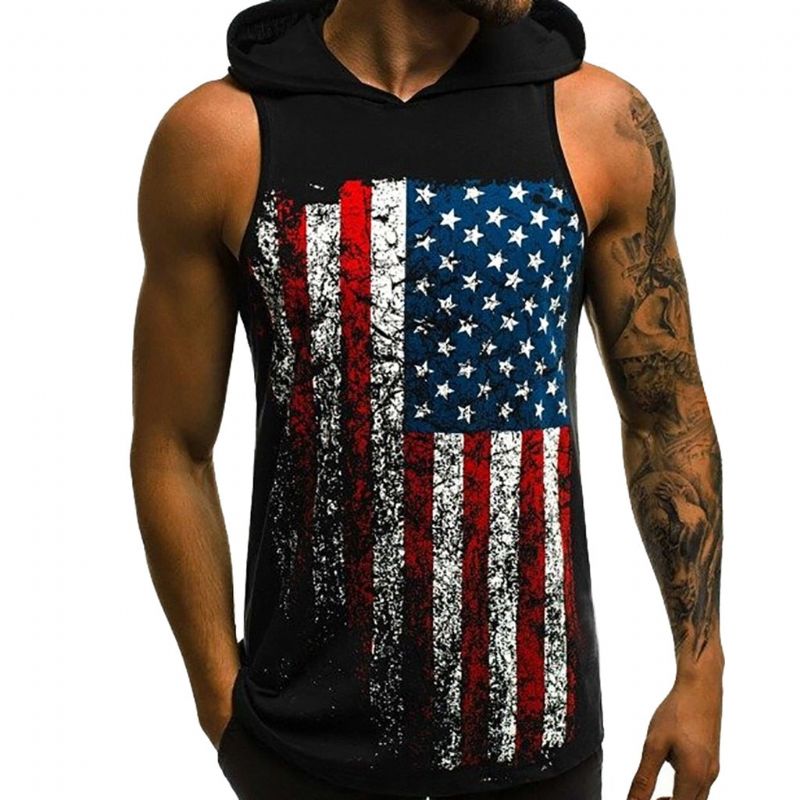 Americana Hooded Tank Top