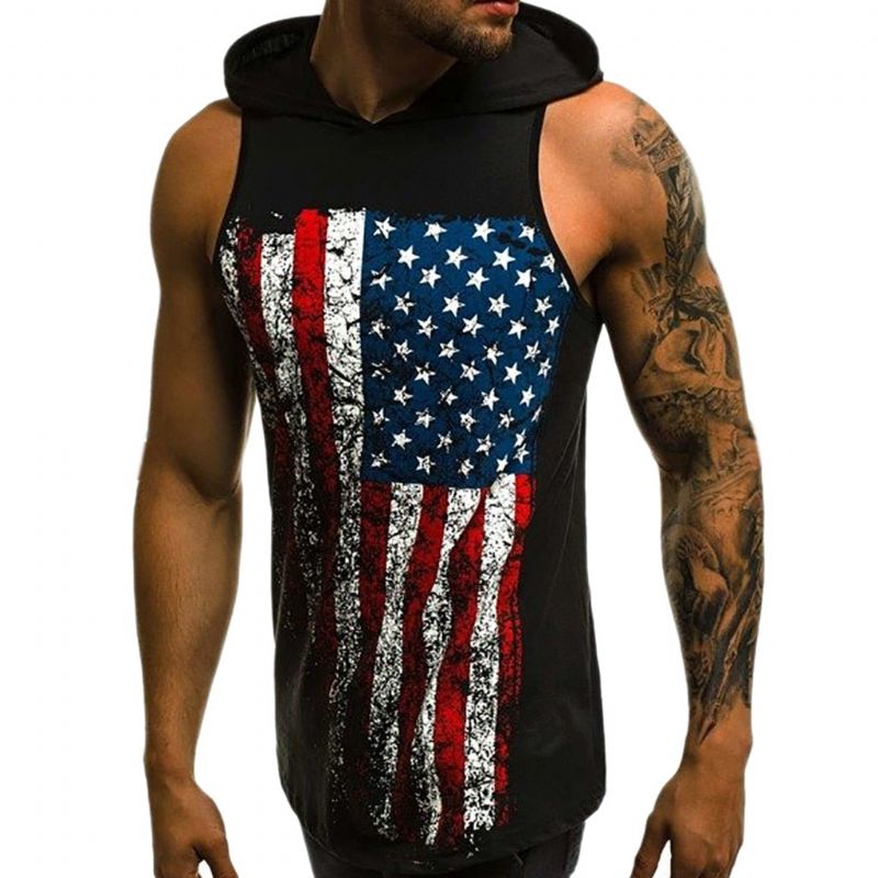 Americana Hooded Tank Top