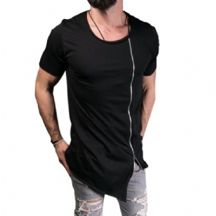 Ασύμμετρο T-shirt Leisure Tee Tops