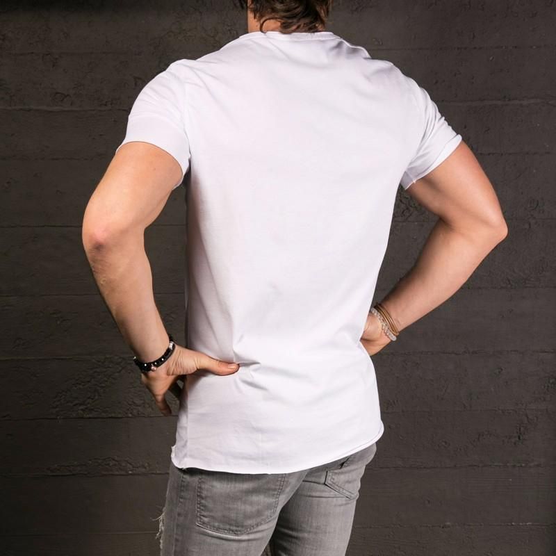 Ασύμμετρο T-shirt Leisure Tee Tops