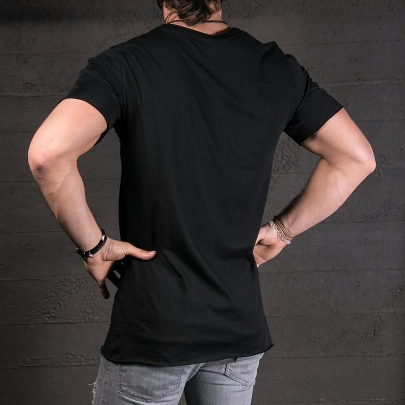 Ασύμμετρο T-shirt Leisure Tee Tops