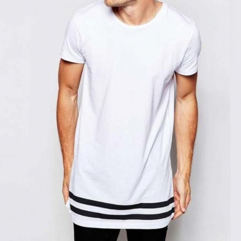 Extended Longline Hipster T-shirt