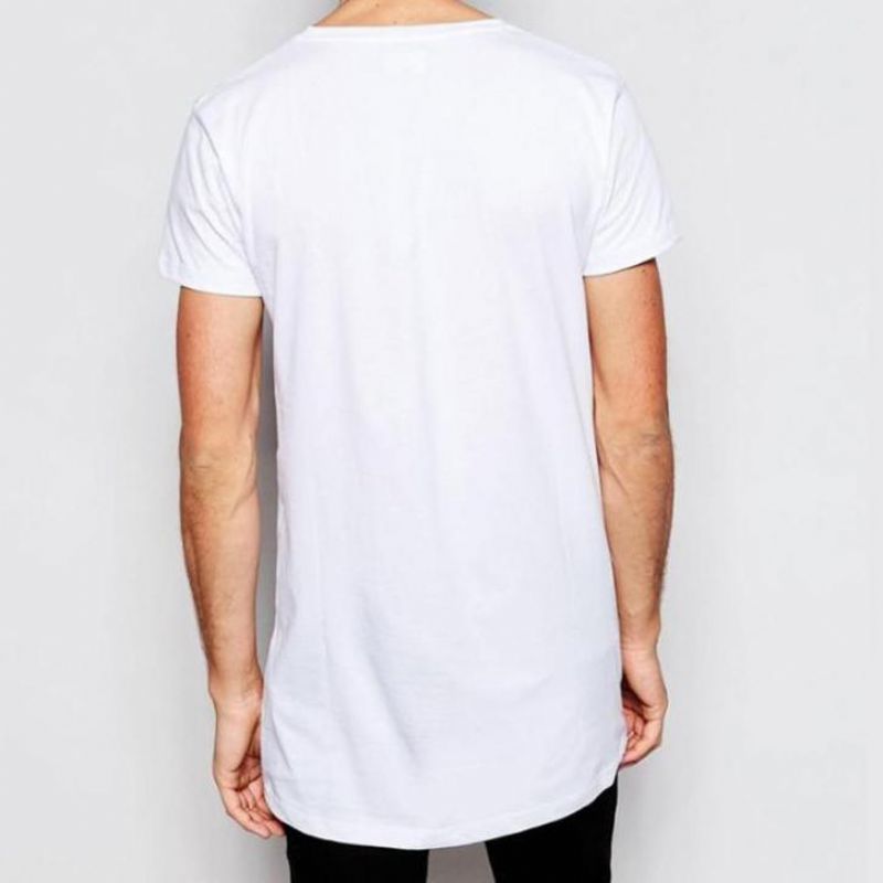 Extended Longline Hipster T-shirt