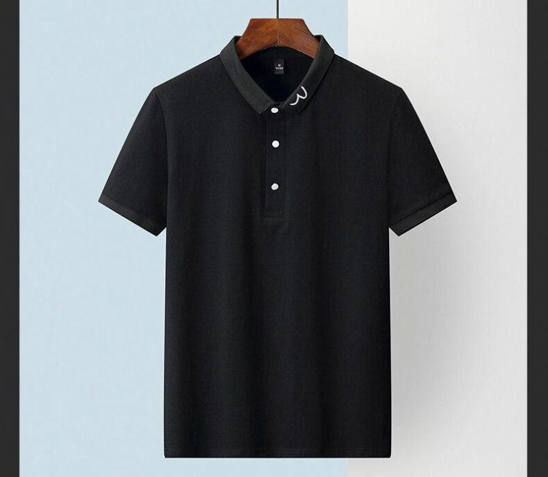 Slim Fit Bamboo Cotton Polo Πουκάμισο