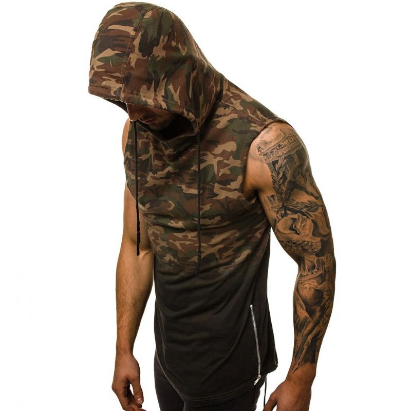 Stringer Sportswear Camo Tank Top