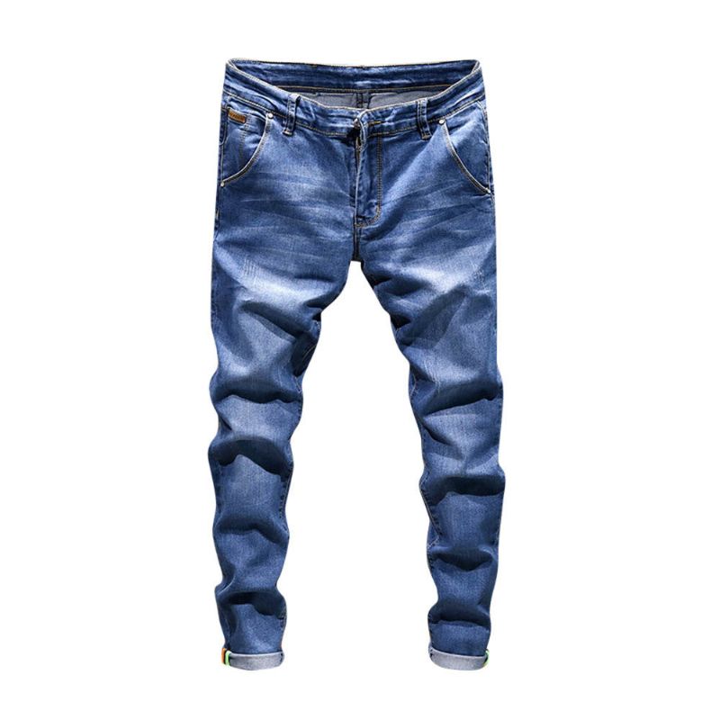 Casual Denim Wash Jeans