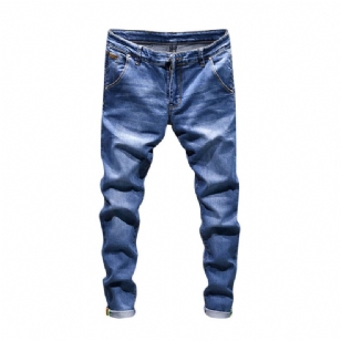 Casual Denim Wash Jeans