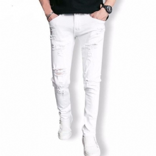 Μόδα White Ripped Jeans