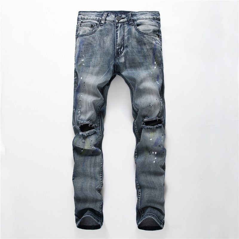 Rock Splash-ink Stretch Skinny Jeans