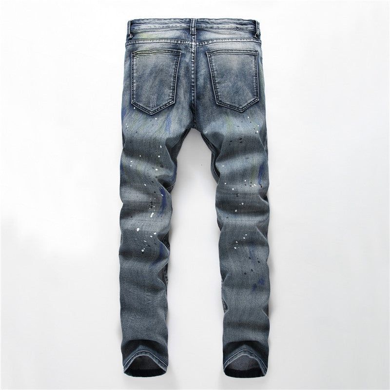 Rock Splash-ink Stretch Skinny Jeans