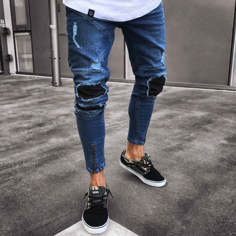 Skinny Distressed Jeans