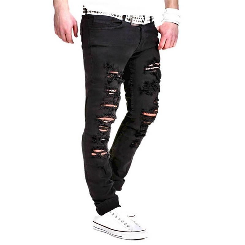 Σχεδιαστής Ripped Slim Jeans