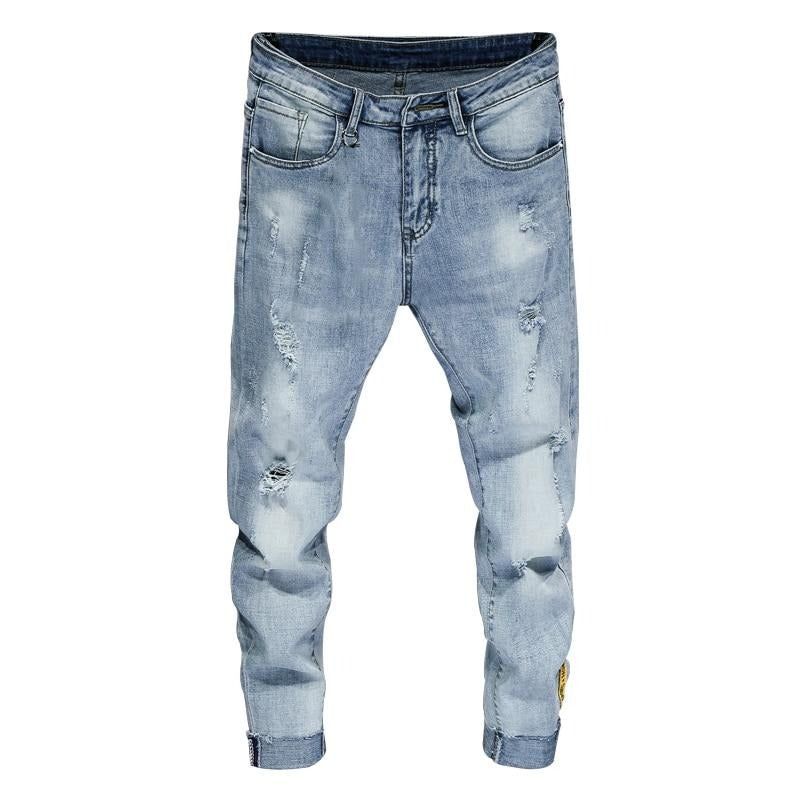 Τζιν Super Skinny Elastic Jogger Μέχρι Τον Αστράγαλο