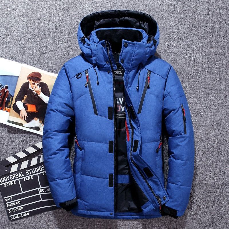 -20 Degree Winter Down Warm Snow Parka Jacket