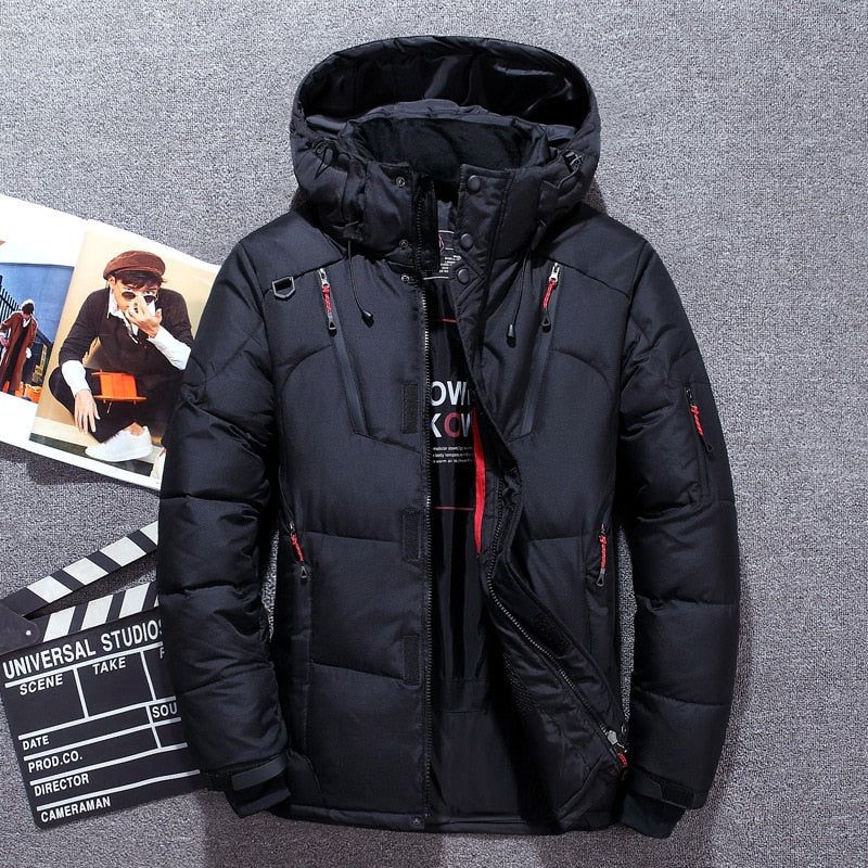 -20 Degree Winter Down Warm Snow Parka Jacket