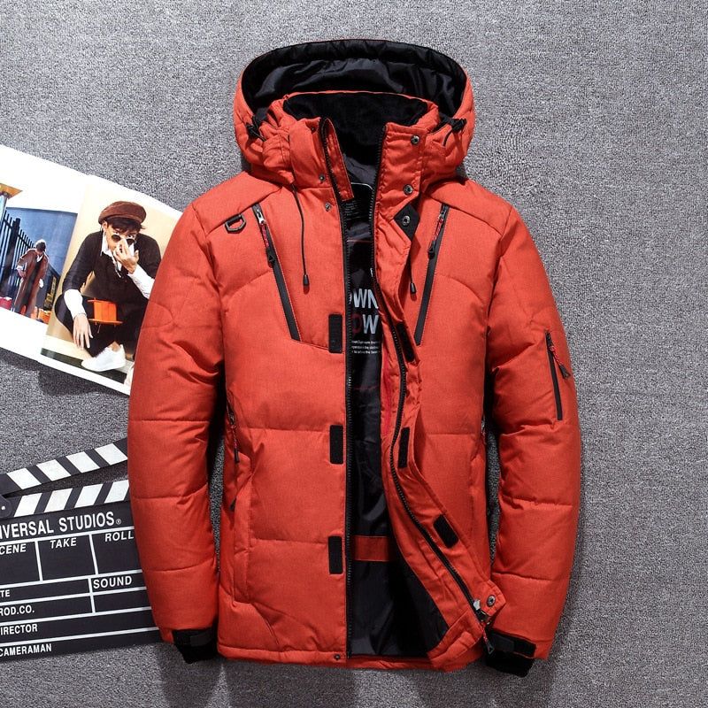 -20 Degree Winter Down Warm Snow Parka Jacket