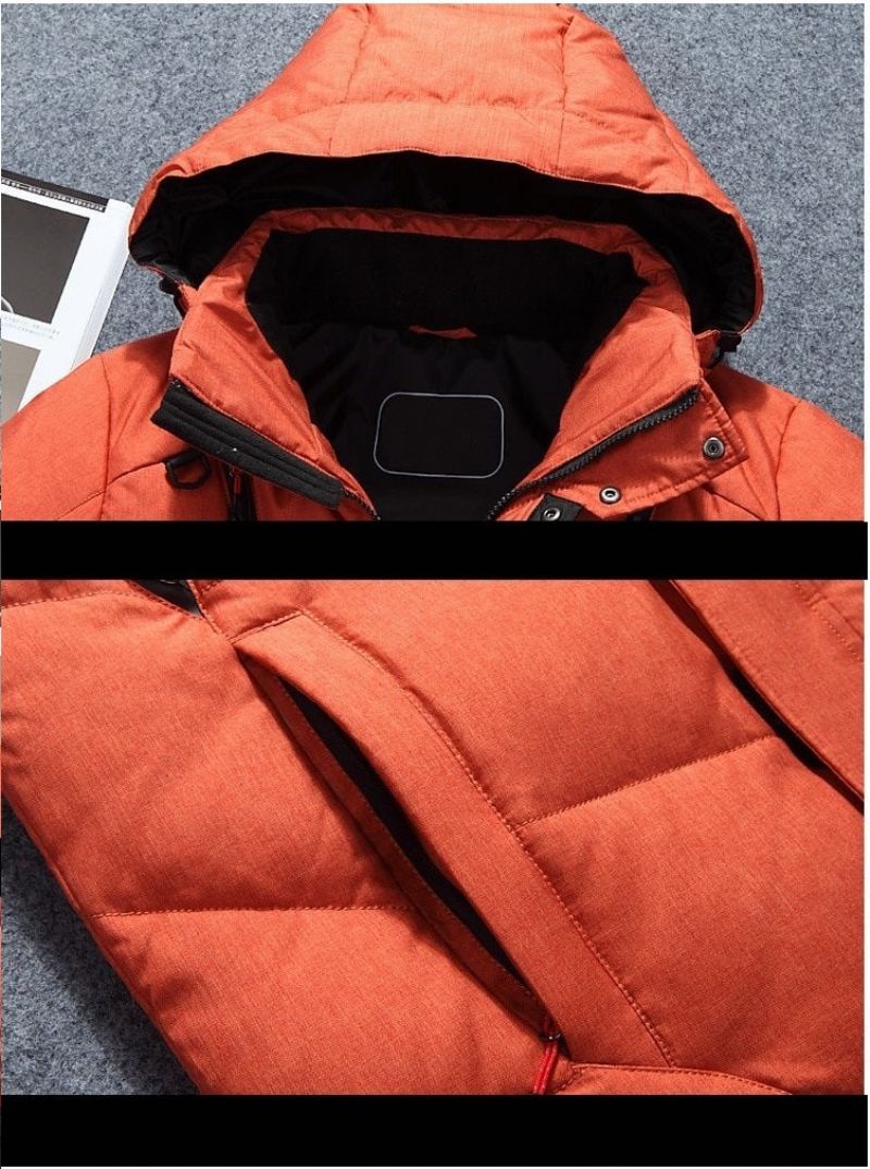 -20 Degree Winter Down Warm Snow Parka Jacket