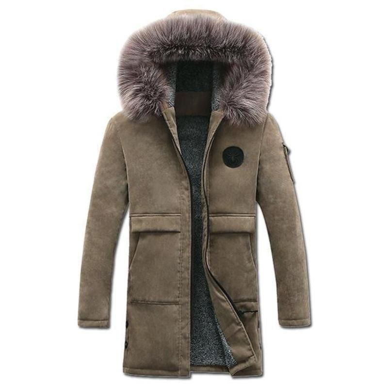 Ανδρικό Παλτό Parkas Μόδα Winter