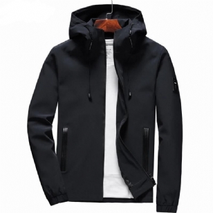 Ανδρικό Slim Fit Casual Windbreaker Jacket