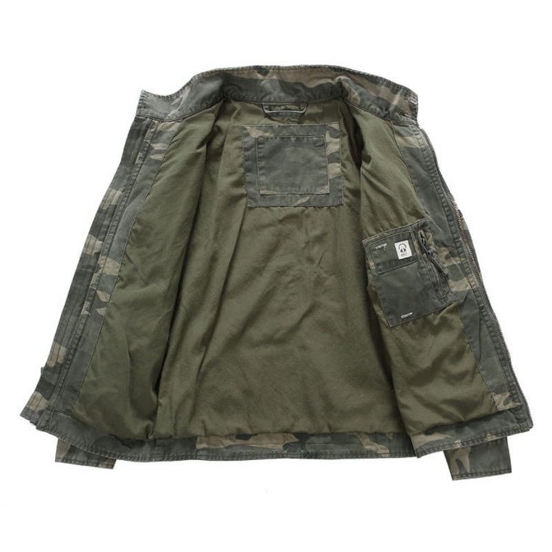 Ανοιξιάτικα Φθινοπωρινά Camo Jackets