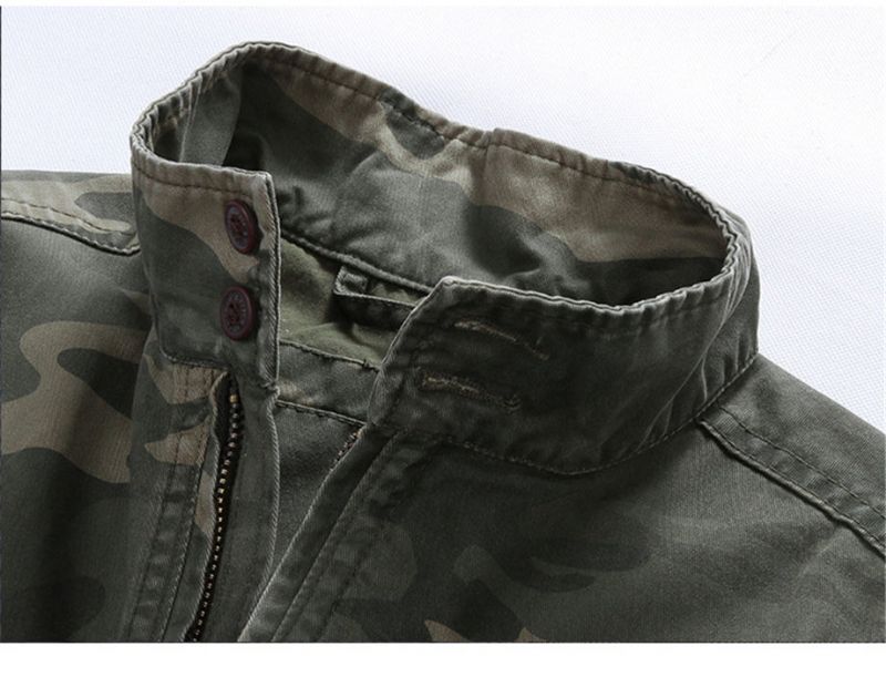 Ανοιξιάτικα Φθινοπωρινά Camo Jackets