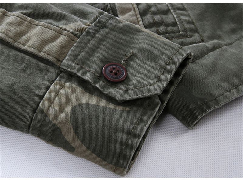 Ανοιξιάτικα Φθινοπωρινά Camo Jackets