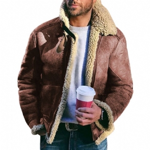 Βάλτε Το Warm Bomber Fur Jacket