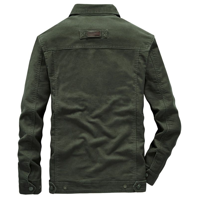 Φθινοπωρινό Βαμβακερό Military Pilot Bomber Jacket