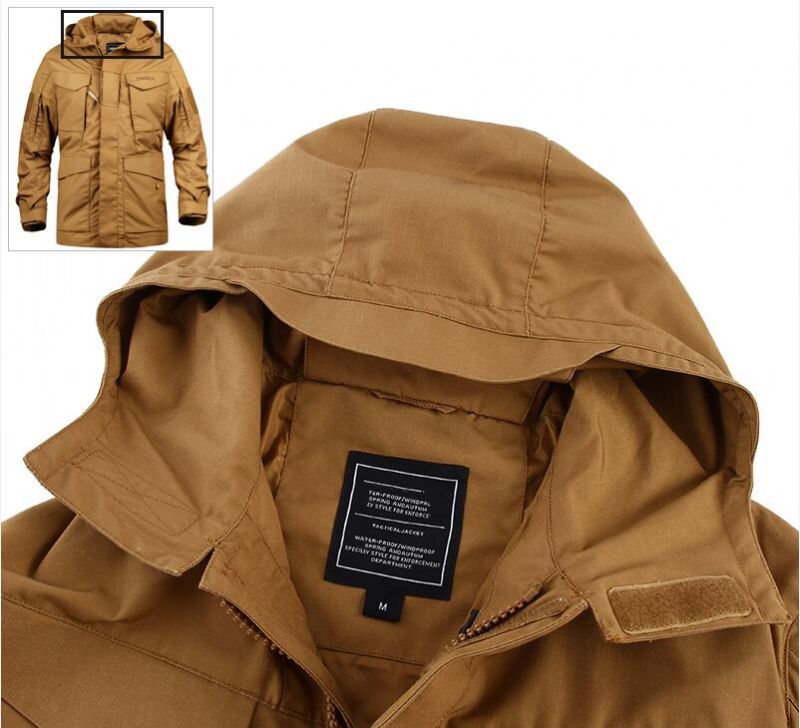 Φθινοπωρινό Παλτό Tactical Waterproof Windbreaker