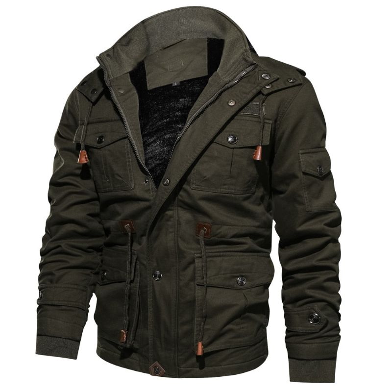 Κομψό Josh Jacket Με Πολλές Τσέπες Fleece