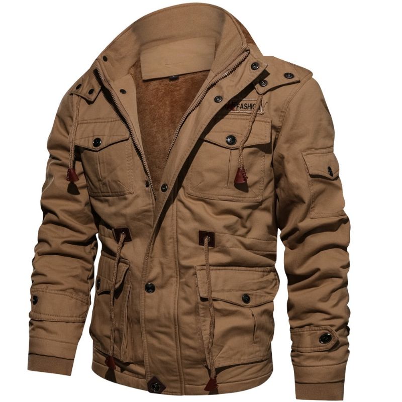 Κομψό Josh Jacket Με Πολλές Τσέπες Fleece