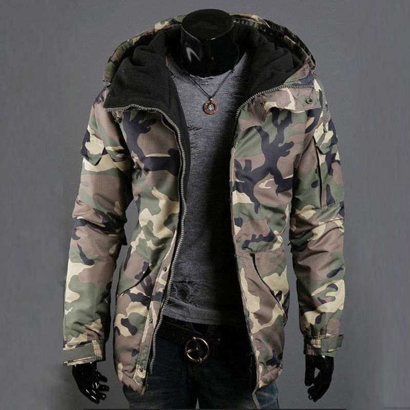 Μπουφάν Camouflage Army Outwear Design