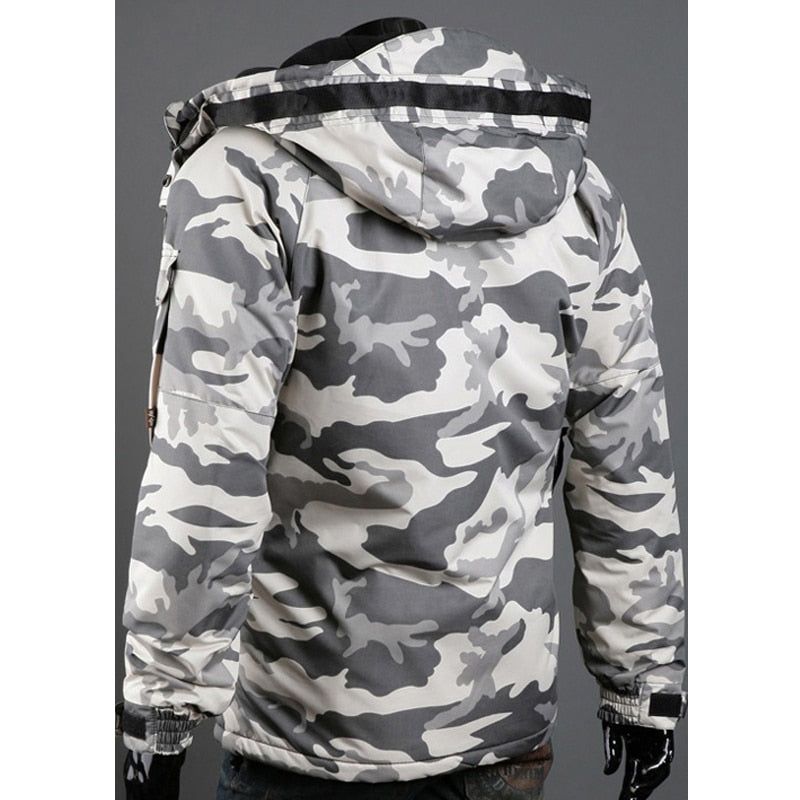 Μπουφάν Camouflage Army Outwear Design