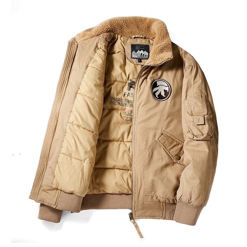 Winter Flight Bomber Thermal Parka