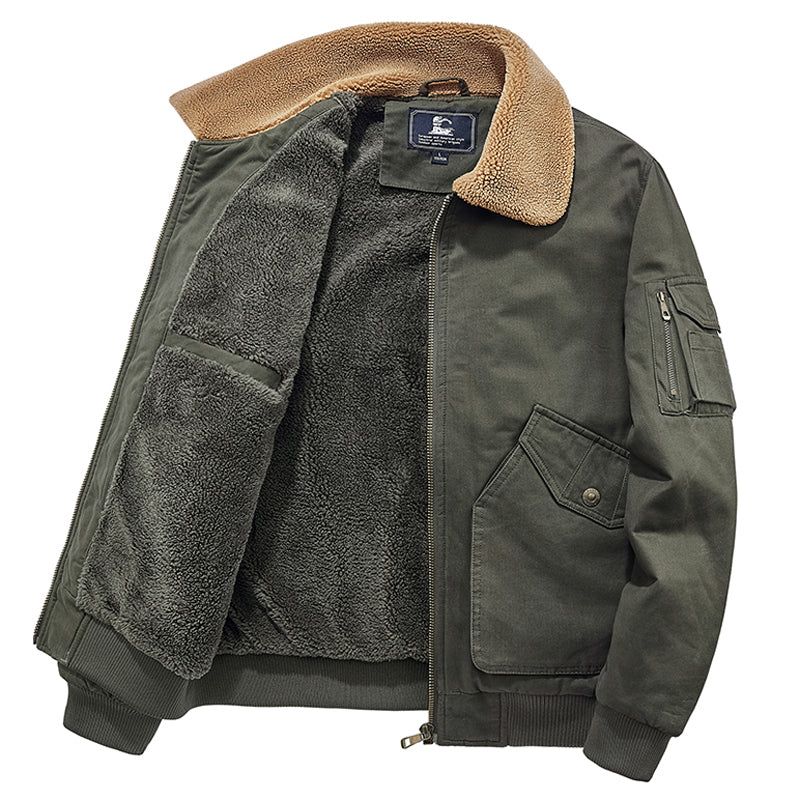 Ζεστό Βαμβακερό American Windbreaker Bomber Jacket