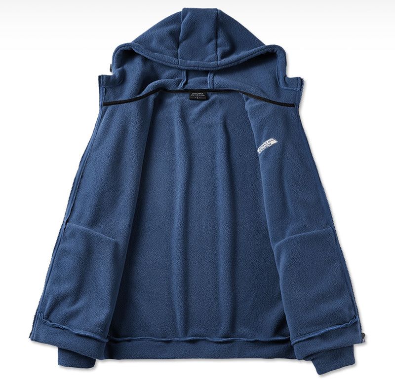 Ζεστό Fleece Casual Μπουφάν